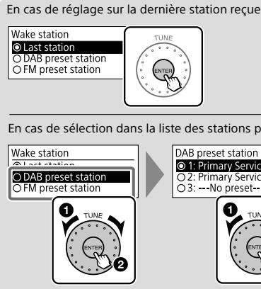 SONY XDR-V20D - Réglage de la minuterie de mise sous tension - 3