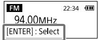 SONY XDR-V20D - FM tune mode FM - 2