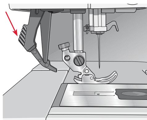 PFAFF E ELEMENT - Débrayer le système IDT™ - 2
