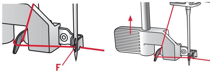 PFAFF PASSPORTÂ™ 2.0 ELECTRONIQUE,  PASSPORT 2.0,  PASSPORT 3.0 - Enfilage d'aiguille double - 2