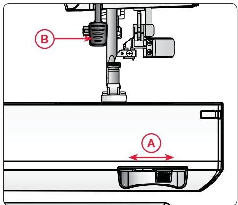 PFAFF SMARTER 130S - Changement de pied-de-biche - 1