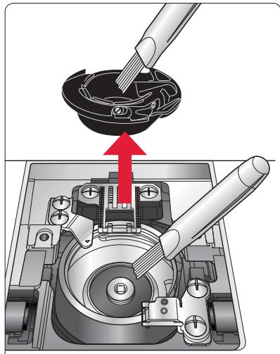 PFAFF SMARTER 130S - Remise en place de la plaque à aiguille - 2