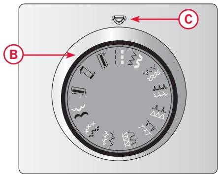 PFAFF SMARTERÂ™ 160S MECANIQUE - Sélection du point - 2