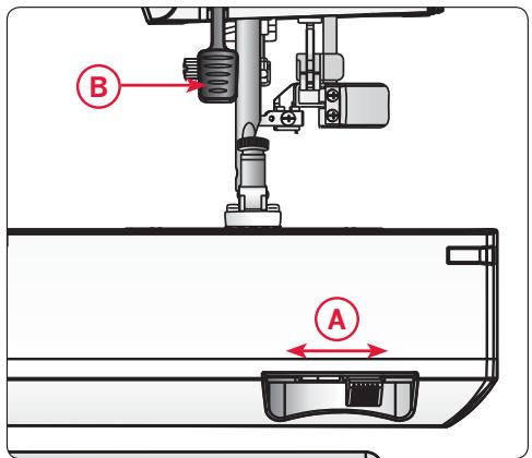 PFAFF SMARTERÂ™ 160S MECANIQUE - Installer le pied-de-biche - 1