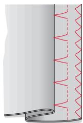 PFAFF SMARTERÂ™ 160S MECANIQUE - Point d'ourlet invisible élastique - 2