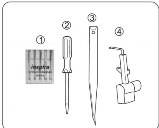 PFAFF SURJETEUSE 1230 OL - 3.ACCESSOIRES - 3