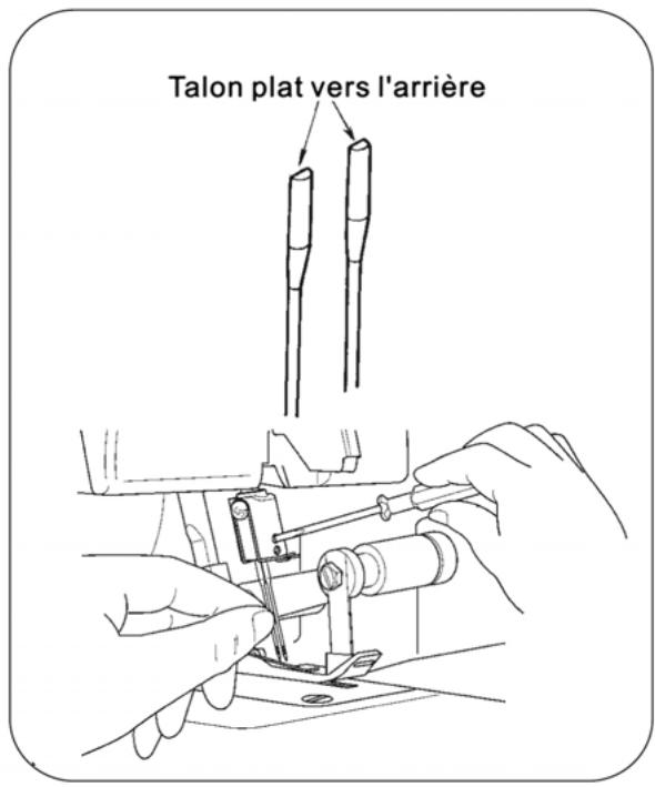 PFAFF SURJETEUSE 1230 OL - Comment inseder les aiguilles - 3