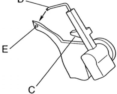 PFAFF SURJETEUSE 1230 OL - Enlever le convertisseur - 2