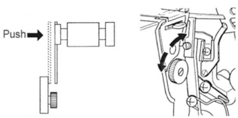 PFAFF SURJETEUSE 1230 OL - 15.COMMENT REGLER LA PRESSION DU PIED PRESSEUR - 2