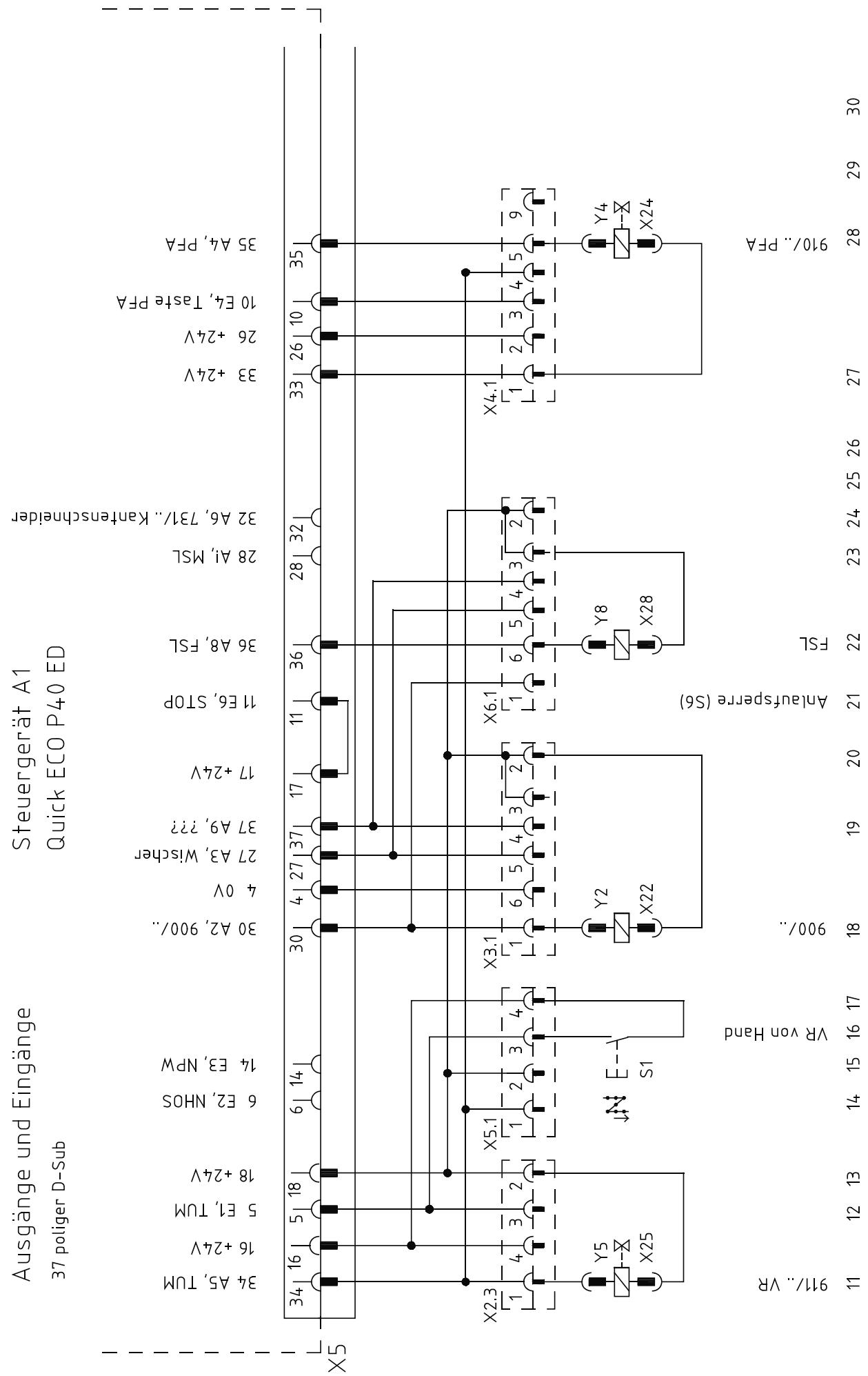 PFAFF 335 - Schéma électrique - 2