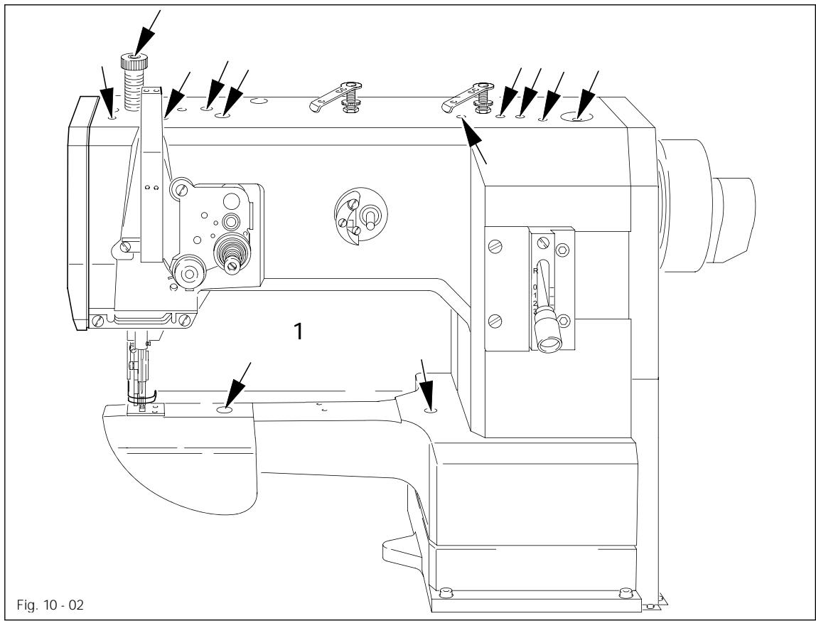 PFAFF 335 - Huilage général - 1