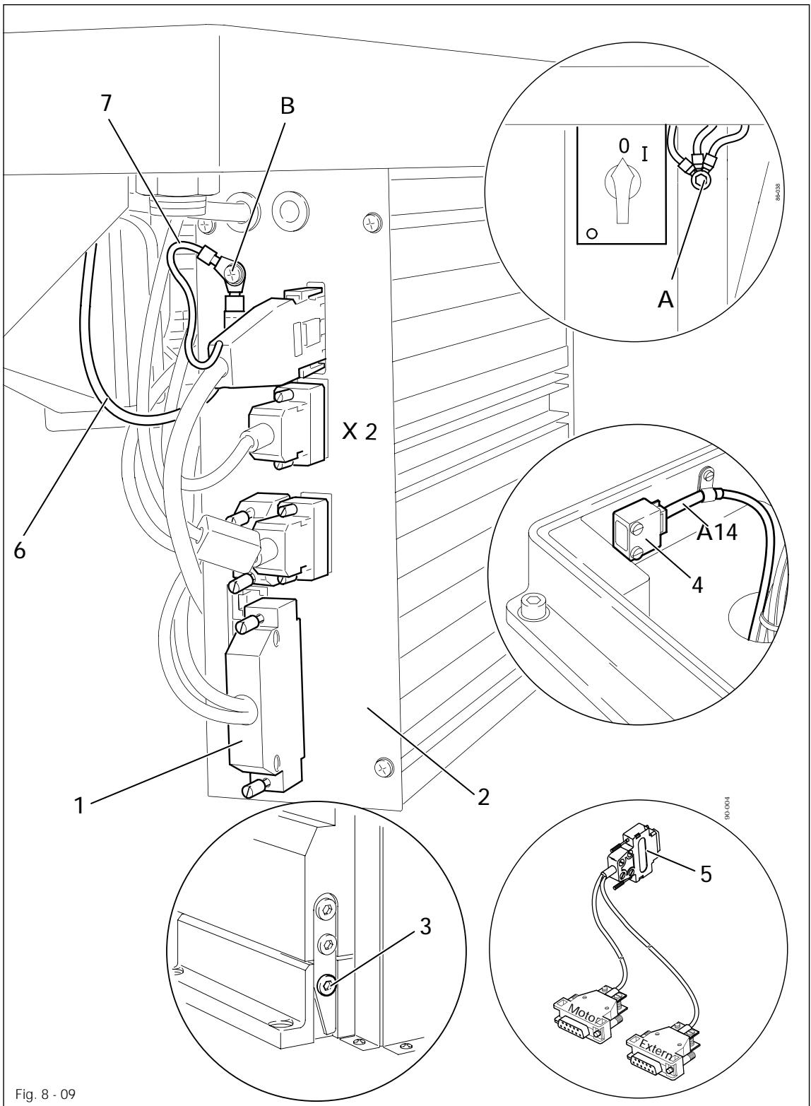 PFAFF 335 - Réglage en hauteur de la plaque de table - 11