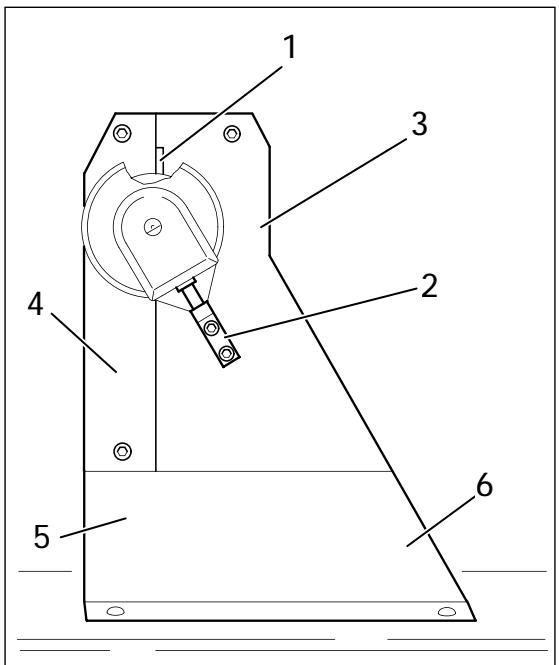 PFAFF 335 - Réglage en hauteur de la plaque de table - 6