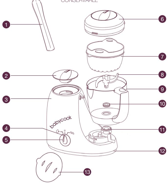 BEABA BABYCOOK - MULTICO - CONSERVARLE - 1