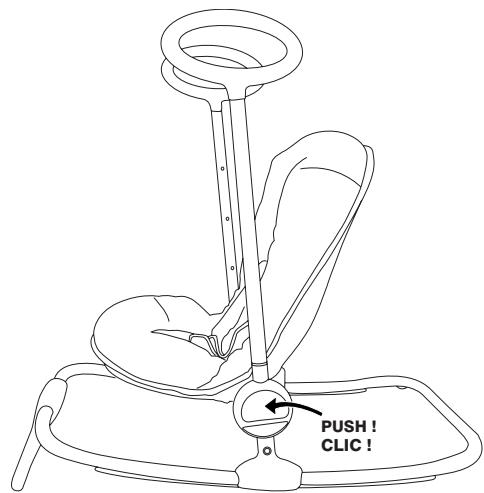 BEABA UP & DOWN - INSTRUCTIONS FOR SETTING THE HEIGHT - 6