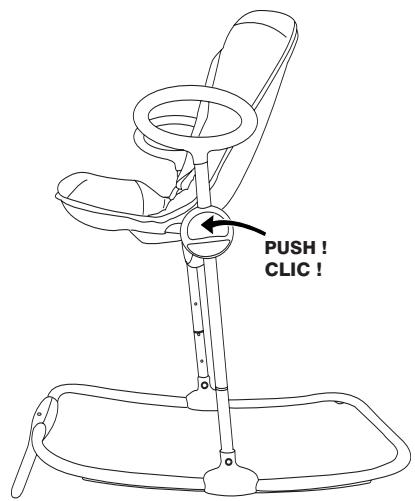 BEABA UP & DOWN - INSTRUCTIONS FOR SETTING THE HEIGHT - 3