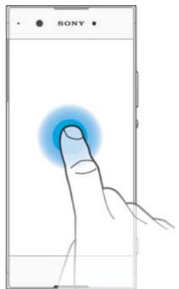 SONY XPERIA XA1 - Using the touchscreen - 2