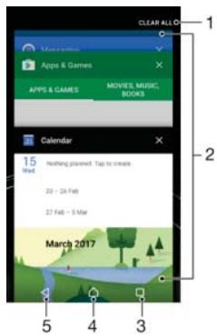 SONY XPERIA XA1 ULTRA - Navigating applications - 1