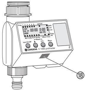 GARDENA C1060 SOLAR - Mise en service - 1