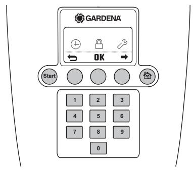 GARDENA R40LI - Panneau de commande - 3