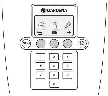 GARDENA R40LI - Sous-menus - 2