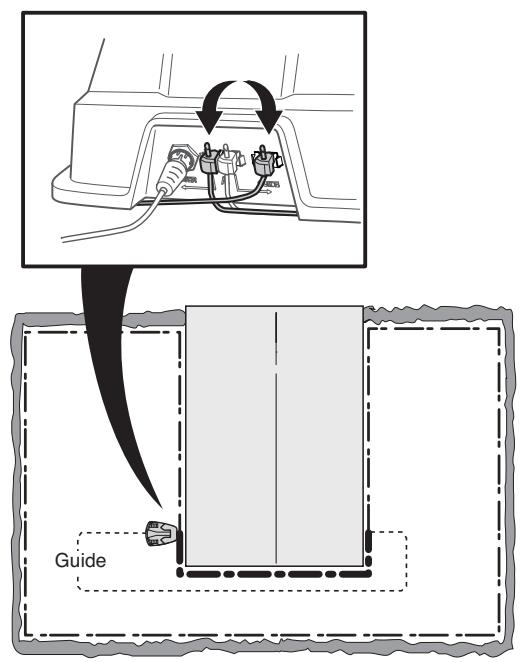 GARDENA R40LI - Recherche de coupures sur la boute du cable - 4