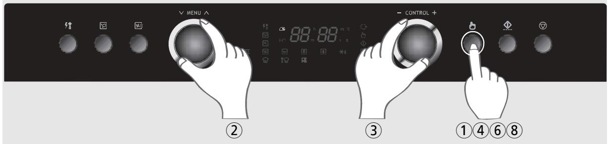 DAEWOO 3D POWER - Réglage de la cuisson en mémoire - 1