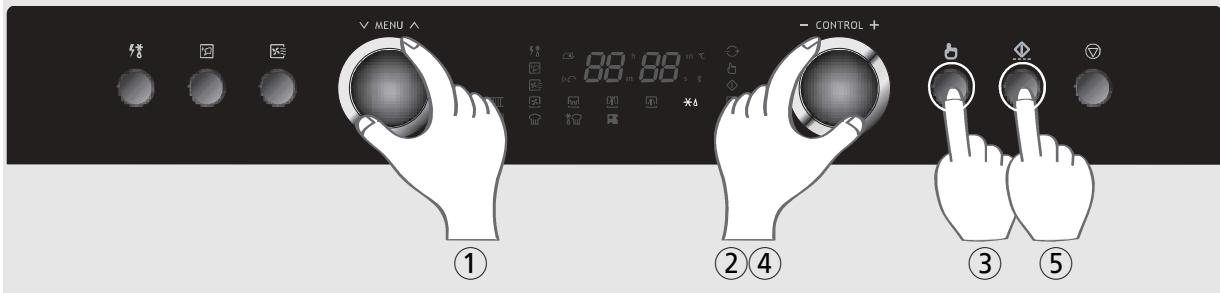 DAEWOO 3D POWER - Décongélation automatique (selon le poids avec fonction micro-ondes) - 2