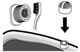 DAEWOO DWD-FV3222 - Nettoyage du filtré d'arrivée d'eau - 3