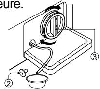 DAEWOO DWD-FV3222 - Nettoyage du filtr de vidange - 3