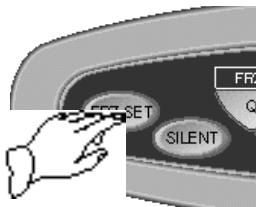 DAEWOO FR-860NA - Pour programmer une congélation rapide, appuyer sur ce bouton de réglage et sélectionner "Q. F. - 1