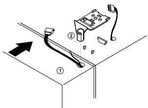 DAEWOO FRN-X22B3CSI, FRNU21D3WI - Démontage de la porte du réfrigérateur - 11
