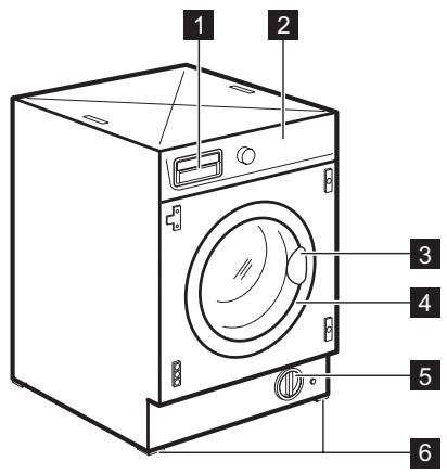 AEG L 61270 BI - DESCRIÇÃO DO PRODUCTO - 1