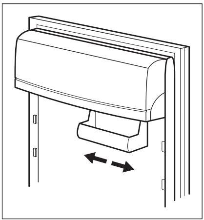 AEG SKS88840F0 - Hetplaatsen van de deurschappen - 1
