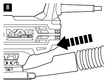 MAC ALLISTER MEJS750 - Aspiration des poussières - 4