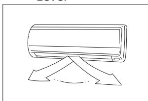 ZIBRO S3248 - To set the vertical air flow direction (left - right) - 1