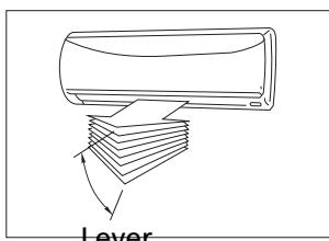 ZIBRO S3248 - To set the horizontal air flow direction - 1