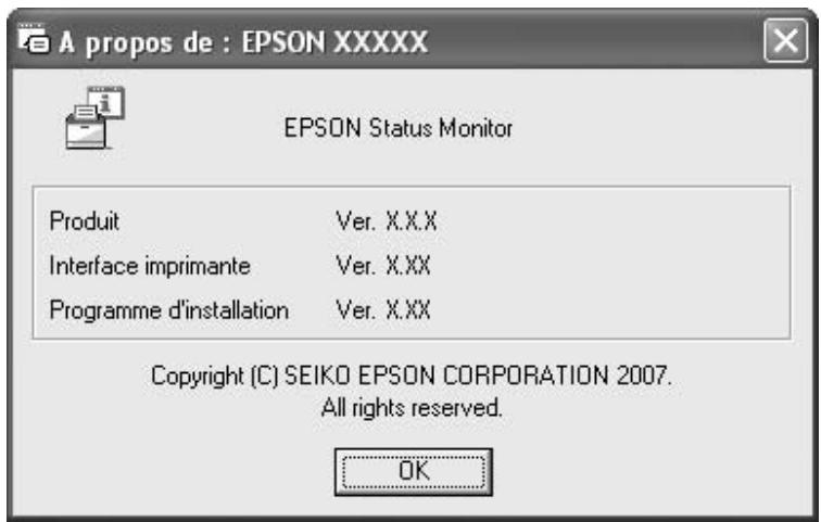 EPSON ACULASER C2800DTN - Informations relatives à EPSON status monitor - 1