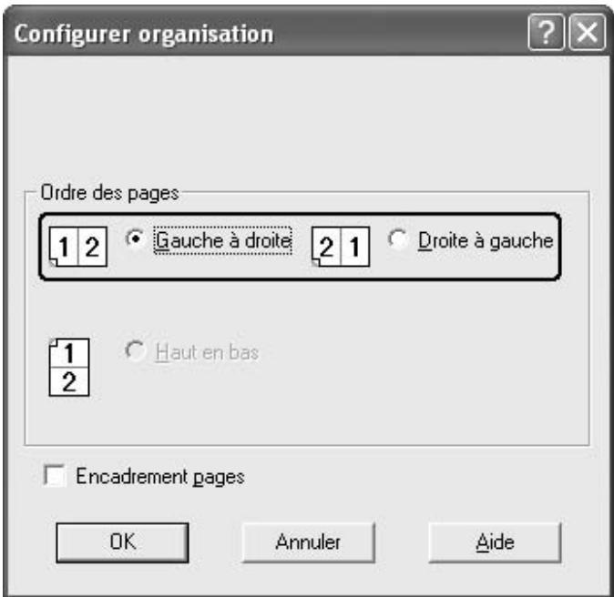 EPSON ACULASER C2800DTN - Modification de l'organisation d'une impression - 2