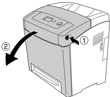 EPSON ACULASER C2800DTN - Remplacement d'une cartouche de toner - 1