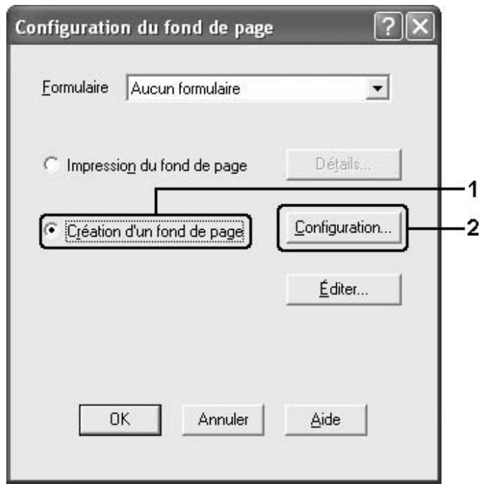 EPSON ACULASER C2800DTN - Création d'un fond de page - 2