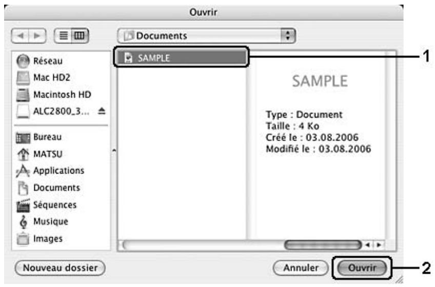 EPSON ACULASER C2800DTN - Cliquez sur nouveau/supprimer. - 3
