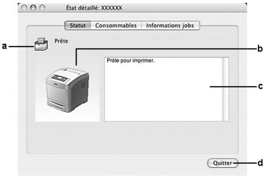 EPSON ACULASER C2800DTN - Etat détaillé - 1