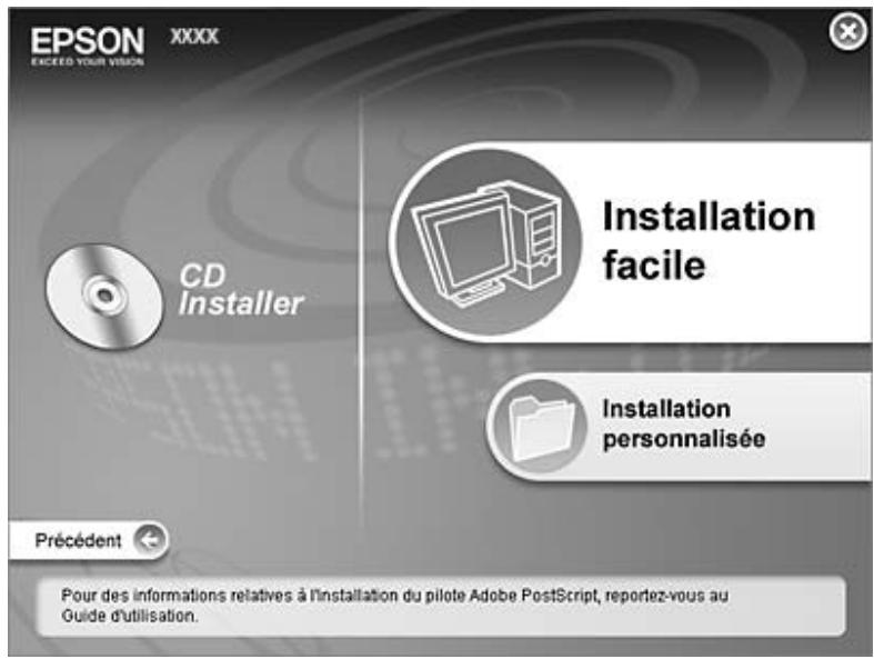 EPSON ACULASER C2800DTN - Installation de EPSON status monitor - 2