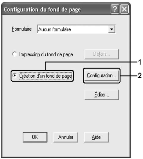 EPSON ACULASER C3800DTN, ACULASER C3800N, ACULASER C3800DN - Création d'un fond de page - 2