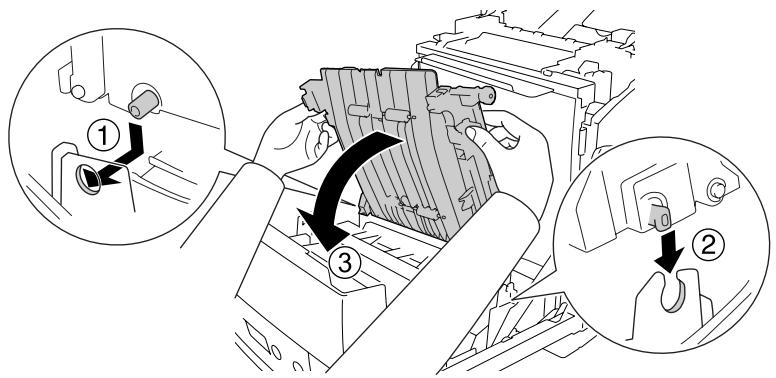 EPSON ACULASER C3800DTN, ACULASER C3800N, ACULASER C3800DN - Remplacement de l'unité de transfert - 5