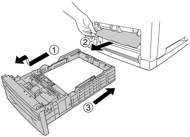 EPSON ACULASER C3800DTN, ACULASER C3800N, ACULASER C3800DN - Bourrage papier MP C1 A - 2