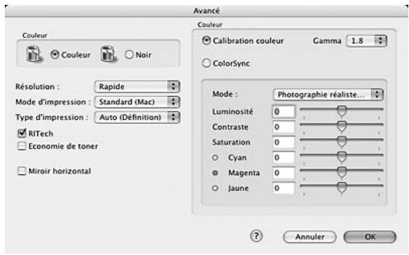 EPSON ACULASER C3800DTN, ACULASER C3800N, ACULASER C3800DN - Pour les utilisateurs de Mac OS X - 1