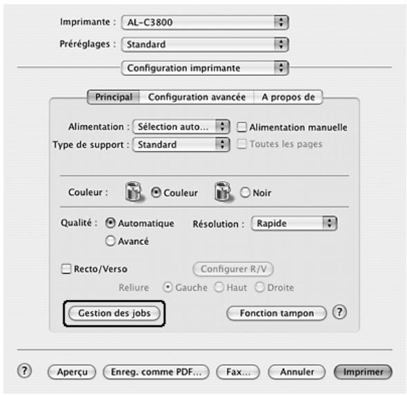 EPSON ACULASER C3800DTN, ACULASER C3800N, ACULASER C3800DN - Pour les utilisateurs de Mac OS X - 1