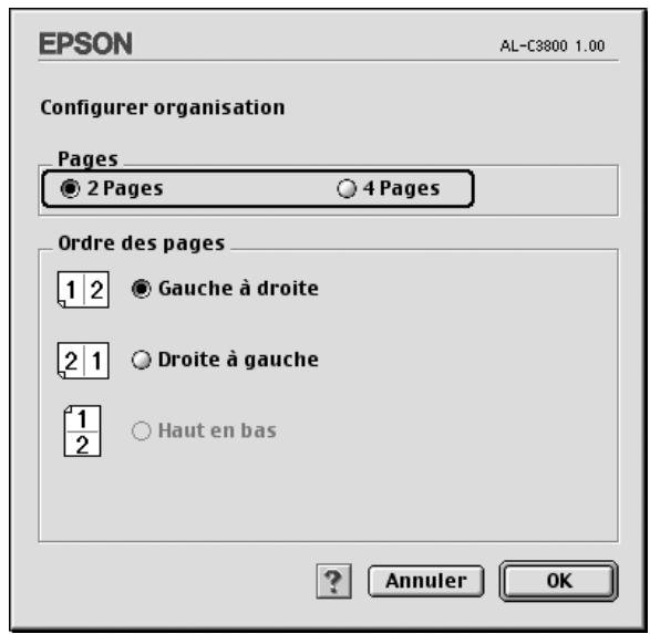 EPSON ACULASER C3800DTN, ACULASER C3800N, ACULASER C3800DN - Pour les utilisateurs de Mac OS 9 - 2